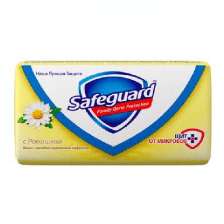 Мило туалетне Safeguard з ромашкою 90г - image-0
